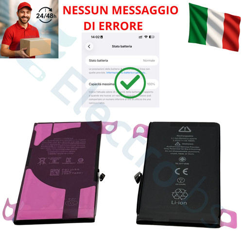 Batteria per apple iphone - per, 12